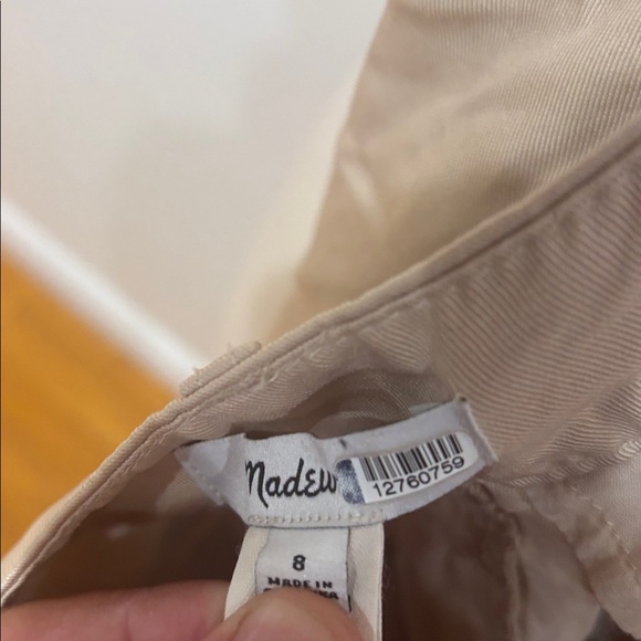 Madewell Harlow Wide Leg Trousers, Size: 8 - Picture 9 of 9